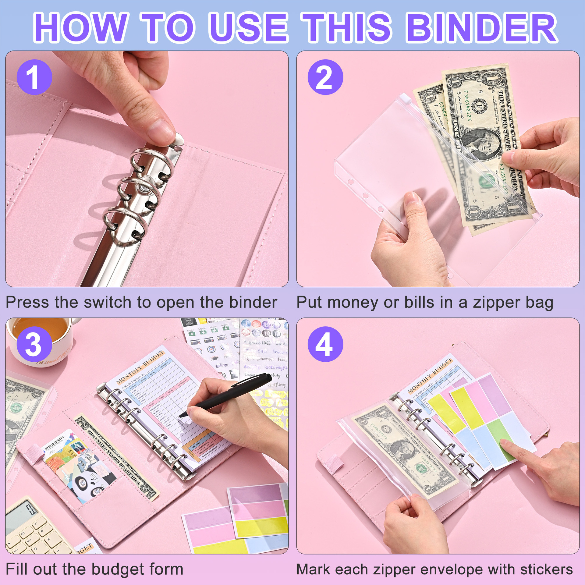 A6 Budget Binder Planner With  - Planner Weekly Budget incelemesi ve fiyatı