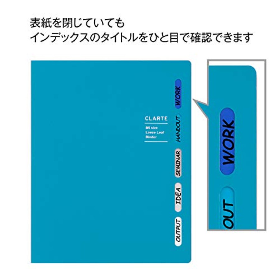 CLARTE 26‑Ring Binder with 5 I - Index Tab Divider incelemesi ve fiyatı
