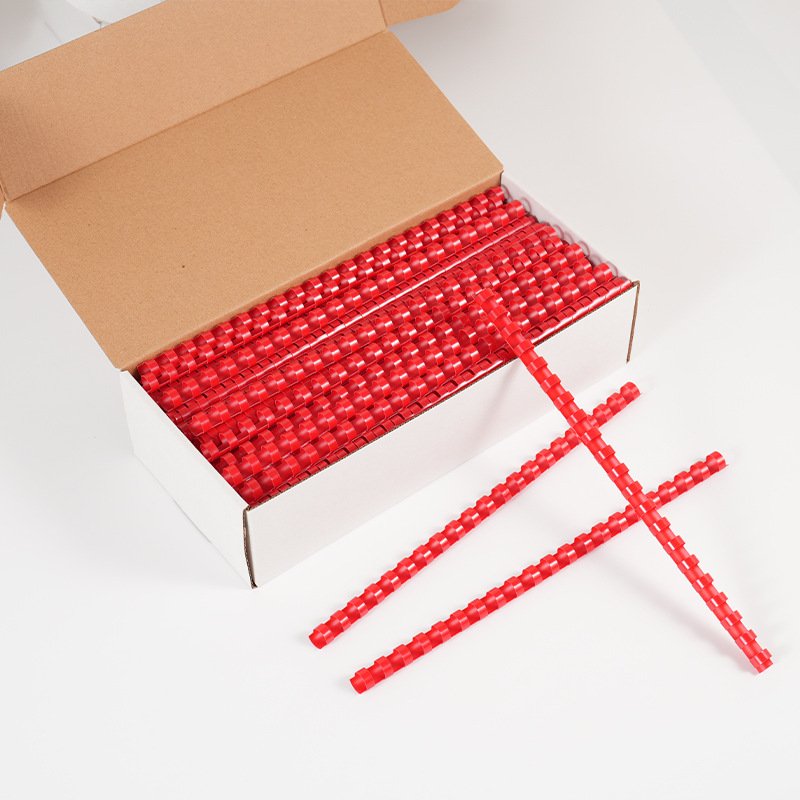 ReadStar 50/100PCS Red PVC Bin - Binding Comb Plastic incelemesi ve fiyatı