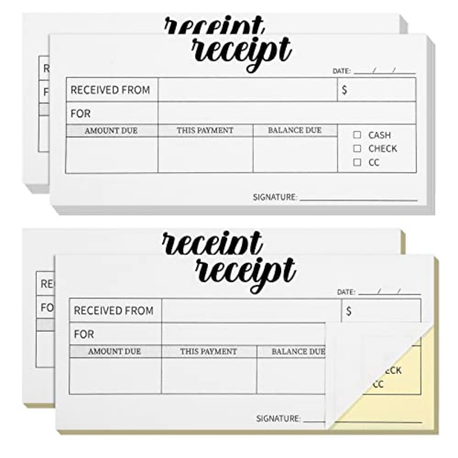 4 Pieces Receipt Books Carbonl - Carbon Copy Book incelemesi ve fiyatı