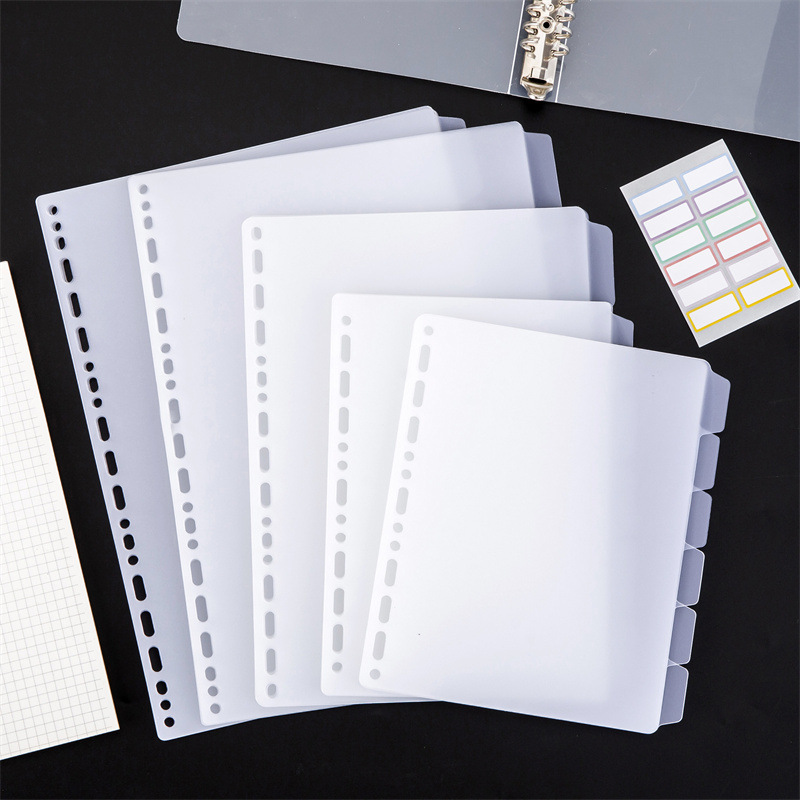 A4 A5 B5 Binder Dividers Gener - Index Tab Divider incelemesi ve fiyatı