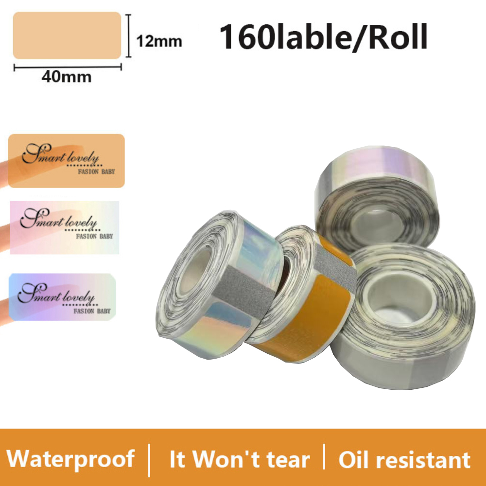 Transparent Label Sticker 12*4 - Label Printer Tape incelemesi ve fiyatı