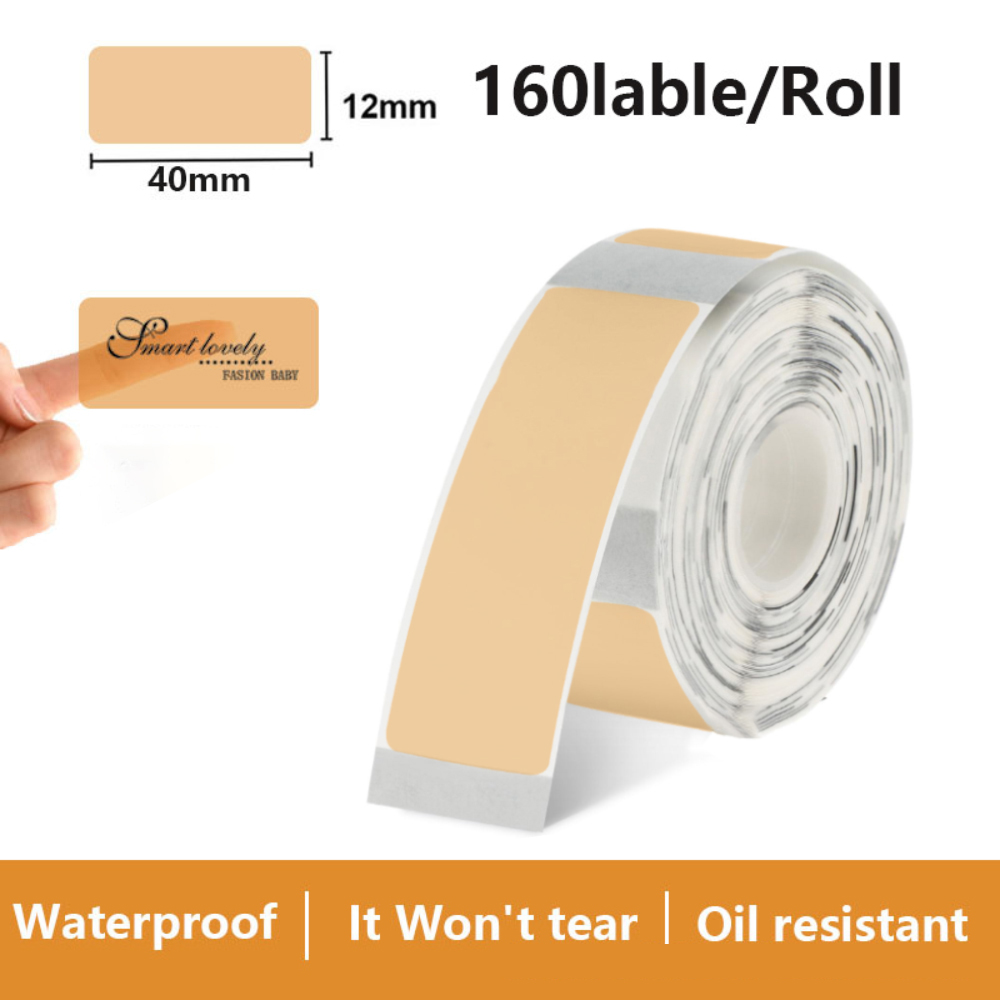 Transparent Label Sticker 12*4 - Label Printer Tape incelemesi ve fiyatı