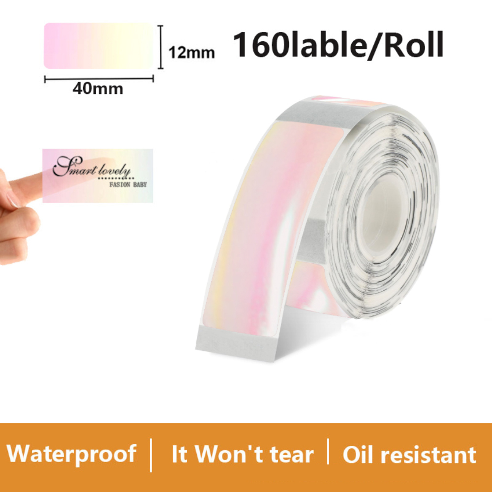 Transparent Label Sticker 12*4 - Label Printer Tape incelemesi ve fiyatı