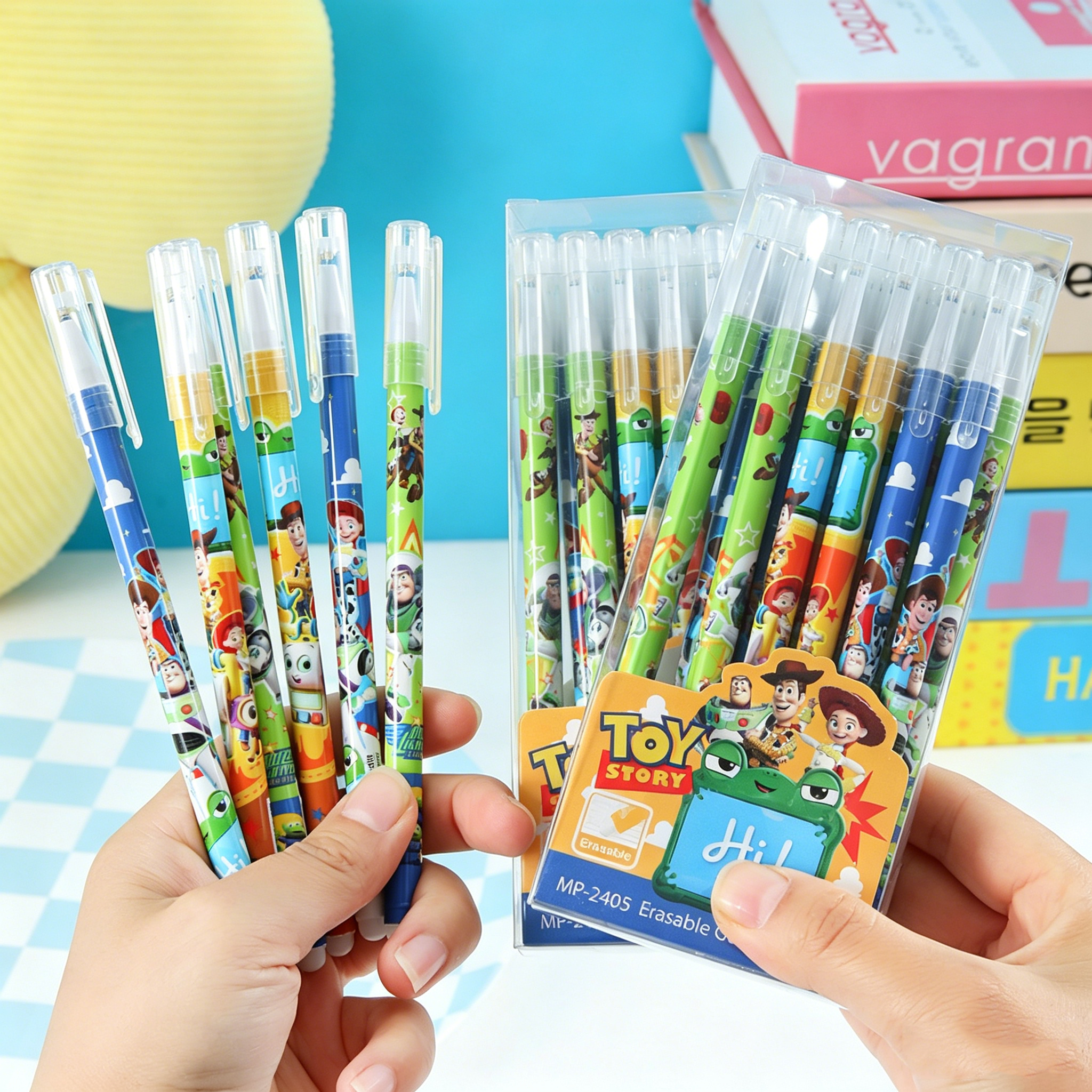 New 6/24pcs Toy Story Magic Er - Gel Ink Pen Set incelemesi ve fiyatı