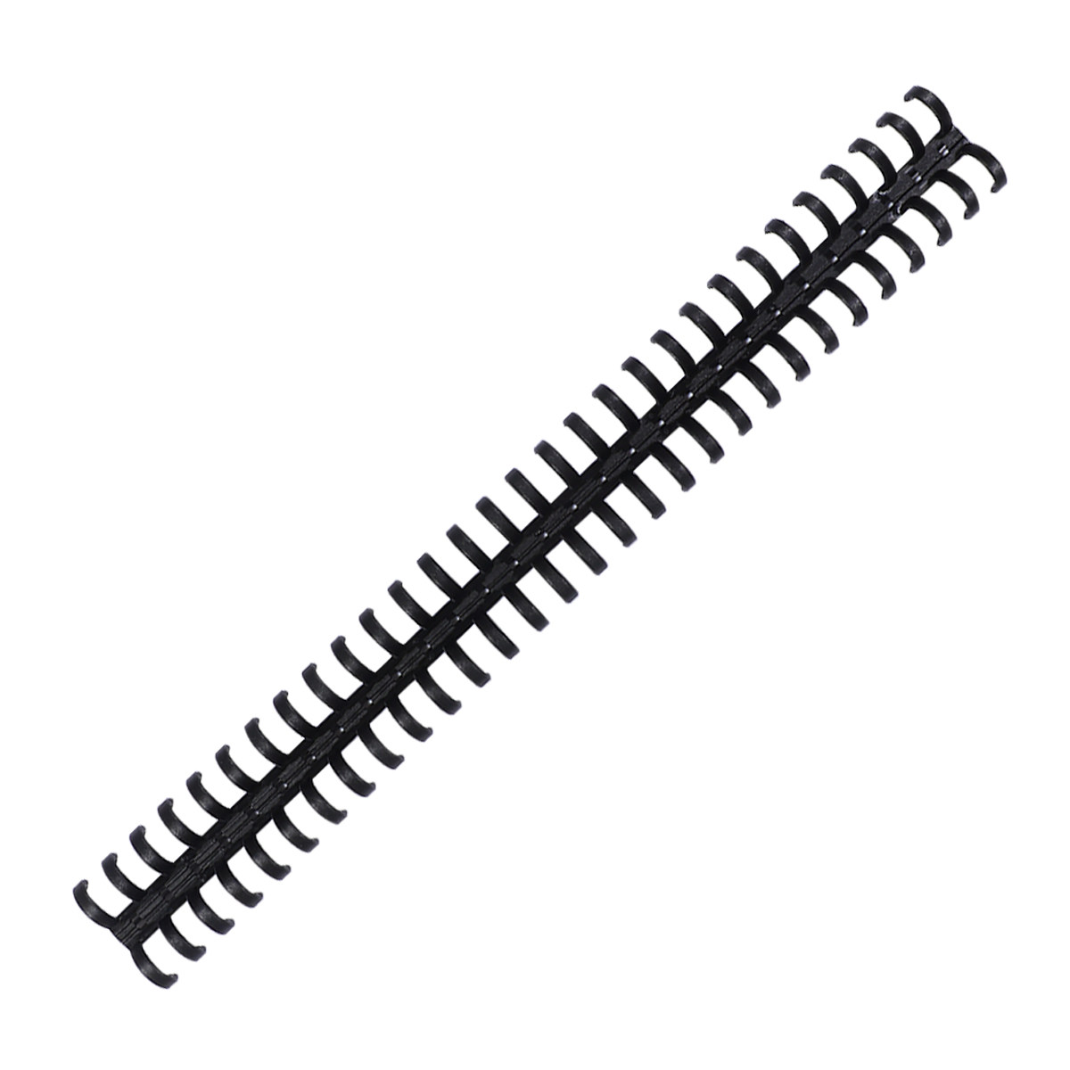 10Pcs Black Plastic Comb Bindi - Binding Comb Plastic incelemesi ve fiyatı