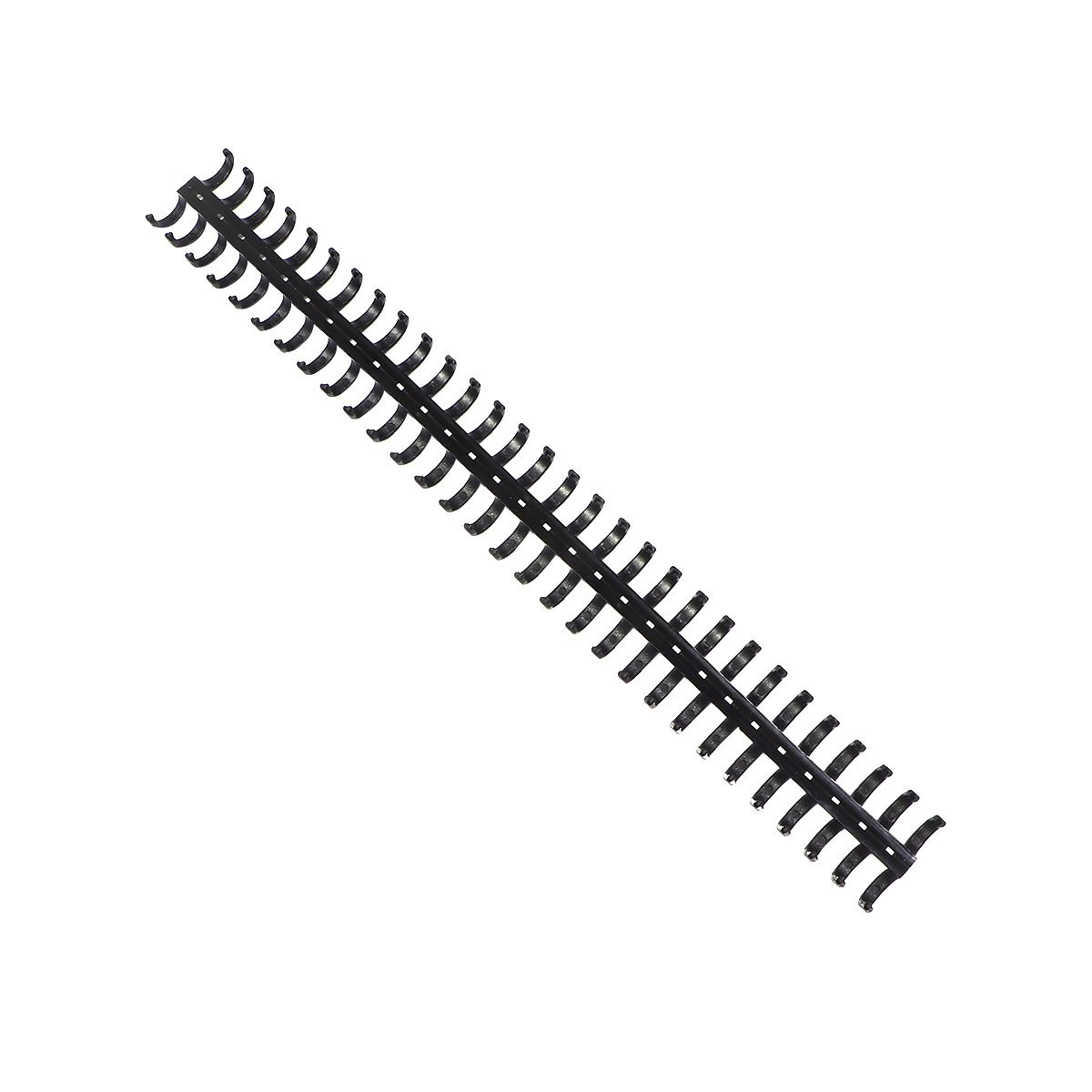 10Pcs Black Plastic Comb Bindi - Binding Comb Plastic incelemesi ve fiyatı