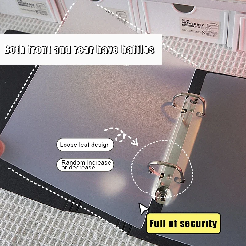 Kawaii A4/A5 Binder Photocard  - Binding Comb Plastic incelemesi ve fiyatı