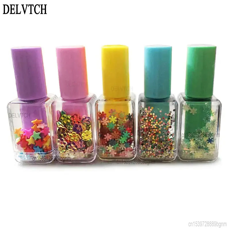 5Pcs Set Mini Sequin Nail Poli - Highlighter Set Pastel incelemesi ve fiyatı
