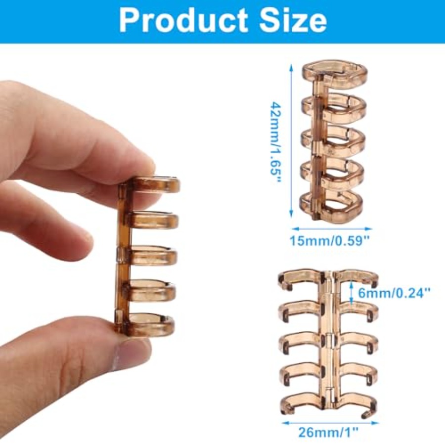 Pcs 5 Ring Loose Leaf Binders  - Binding Comb Plastic incelemesi ve fiyatı