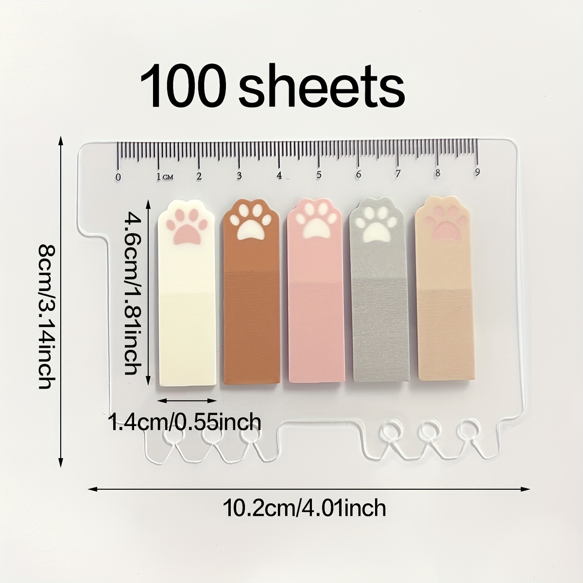 Cute Cat Paw PET Index Tabs, T - Index Tab Divider incelemesi ve fiyatı