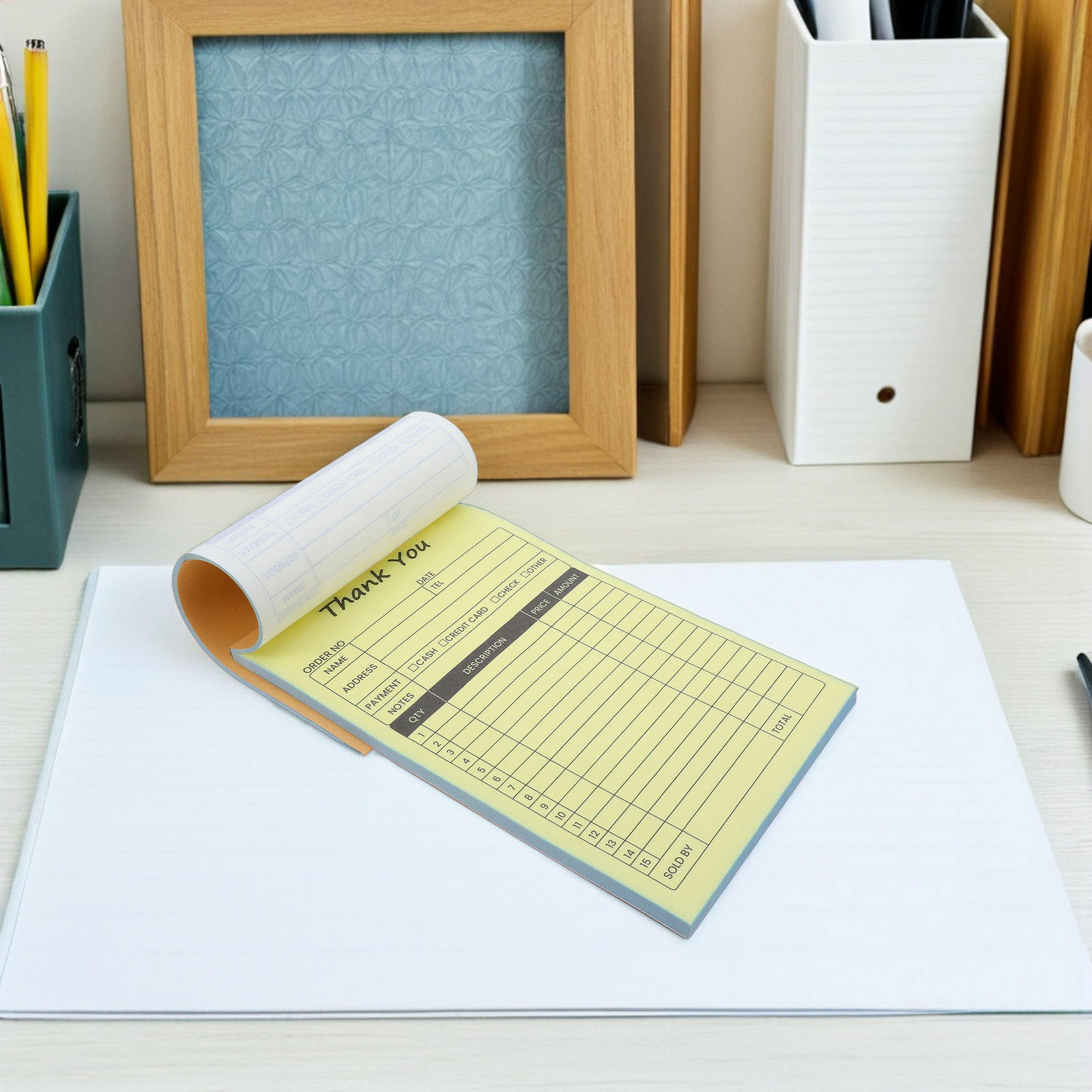 2Pcs Invoice Receipt Book Carb - Carbon Copy Book incelemesi ve fiyatı