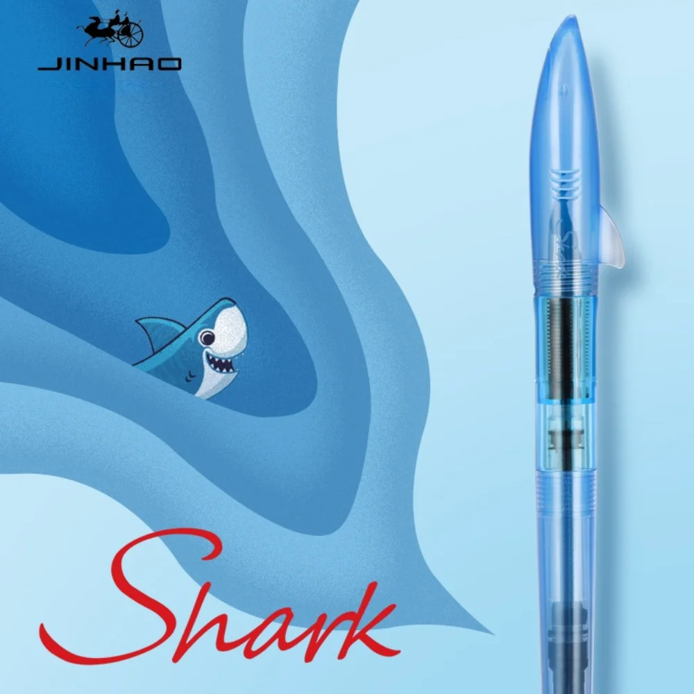 Jinhao Cute Shark Fountain Pen - Office Stationery Supply Business incelemesi ve fiyatı