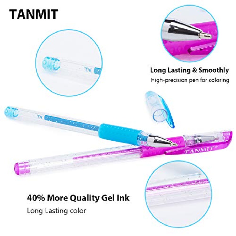 Glitter Gel Pens, Neon Glitter - Gel Ink Pen Set incelemesi ve fiyatı