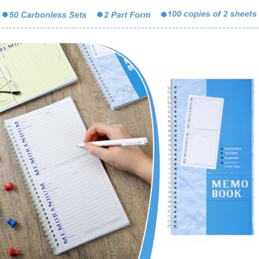 3 Pack Memorandum Book Carbon  - Carbon Copy Book incelemesi ve fiyatı