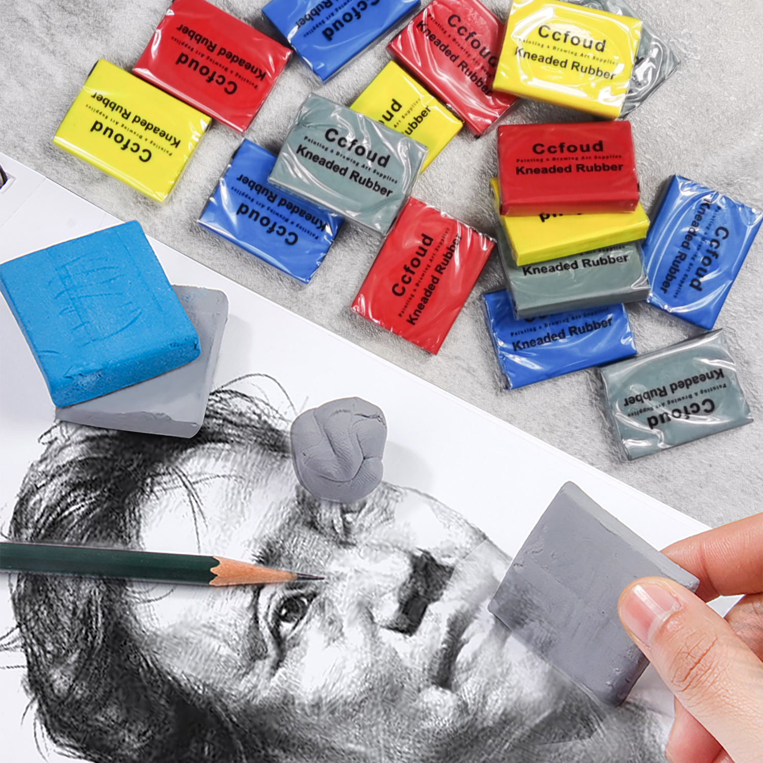 Kneaded Rubber Erasers, Colore - Rubber Eraser Kneaded incelemesi ve fiyatı