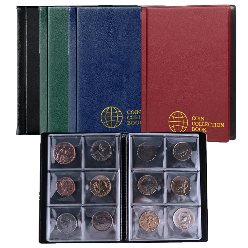 60Pocket Coin Collection Album - Binding Comb Plastic incelemesi ve fiyatı