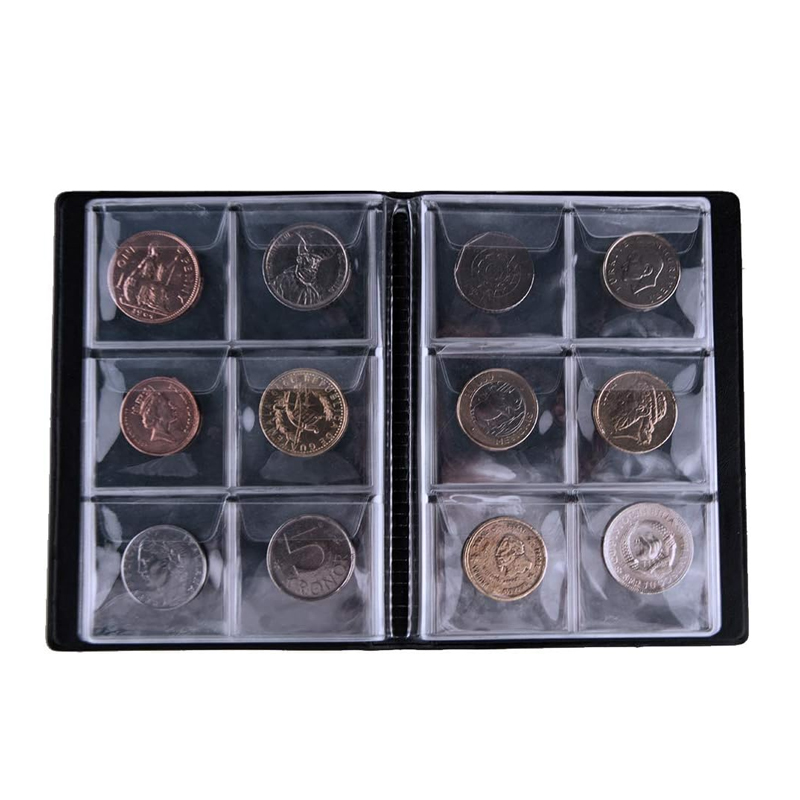60Pocket Coin Collection Album - Binding Comb Plastic incelemesi ve fiyatı