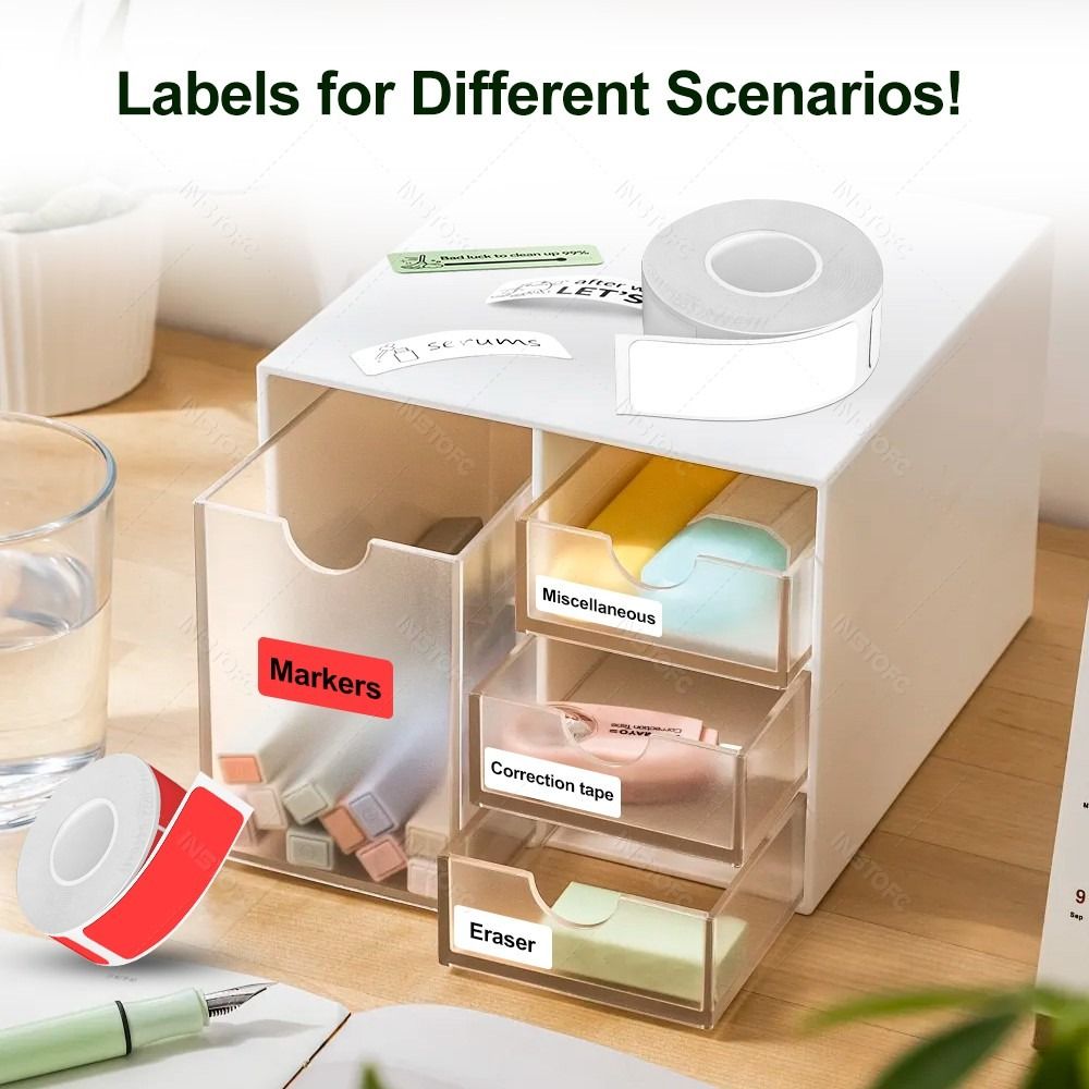 Colorful Adhesive Label Maker  - Label Printer Tape incelemesi ve fiyatı