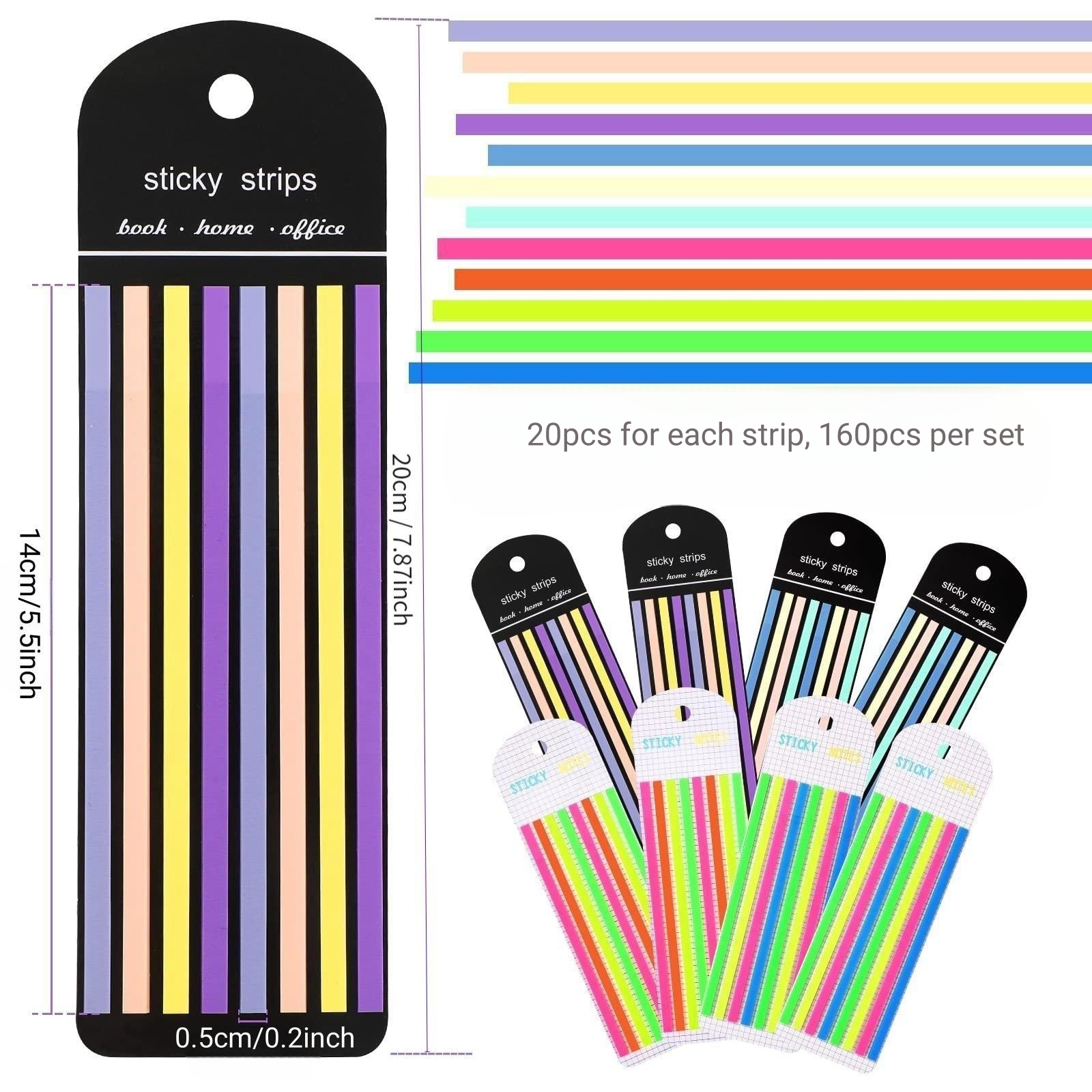 Multi-colored Long Strip Index - Index Tab Divider incelemesi ve fiyatı