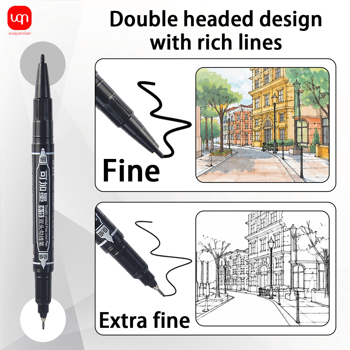 WQN-3/6/12PCS Water-Based Doub - Fountain Pen Ink incelemesi ve fiyatı