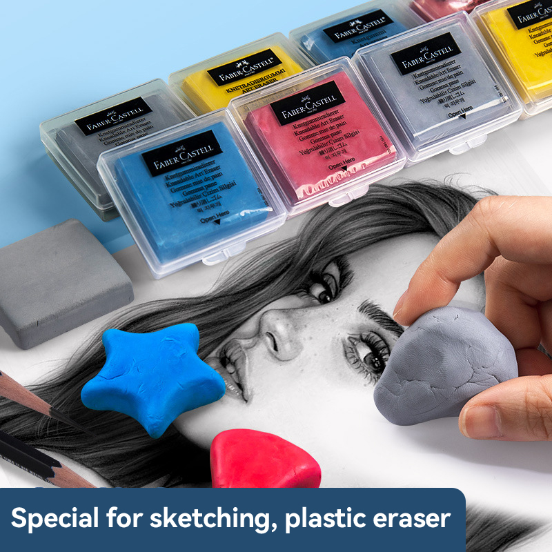 Faber-Castell Plasticity Rubbe - Rubber Eraser Kneaded incelemesi ve fiyatı
