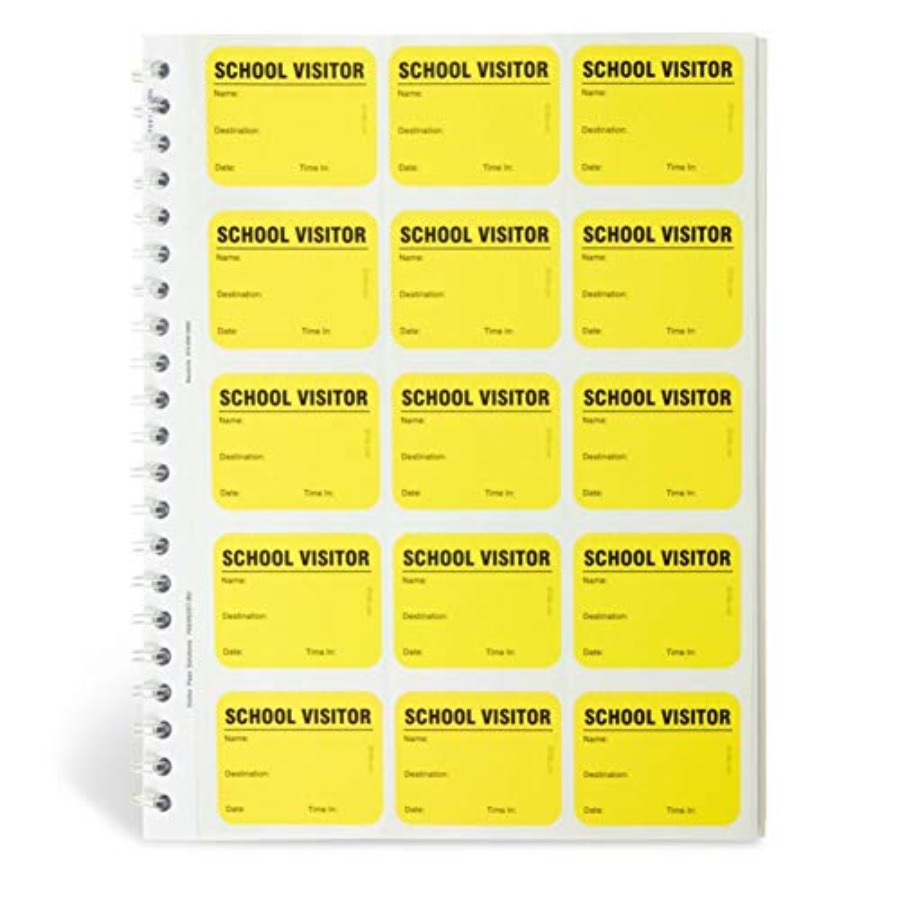 School Visitor Log Book Spiral - Carbon Copy Book incelemesi ve fiyatı