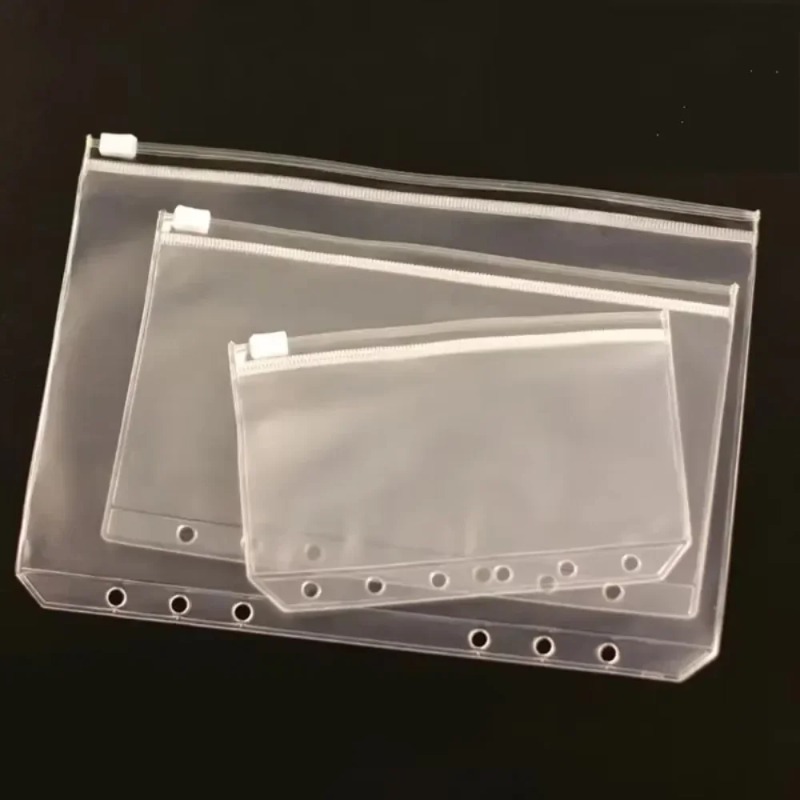 10Pcs Transparent PVC Zipper B - Portfolio Folder Zip incelemesi ve fiyatı