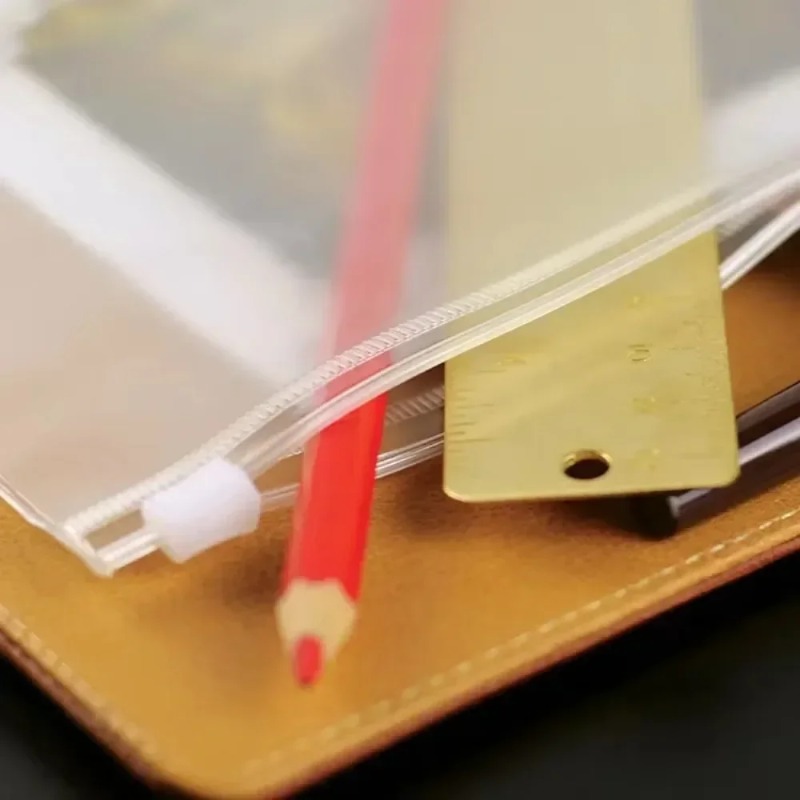 10Pcs Transparent PVC Zipper B - Portfolio Folder Zip incelemesi ve fiyatı