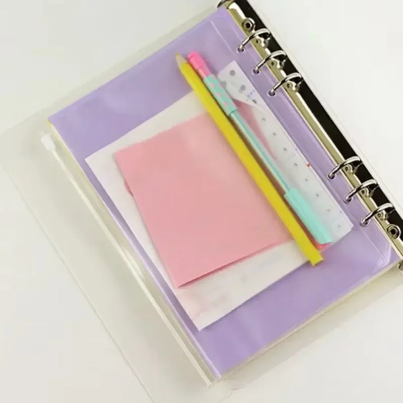 10Pcs Transparent PVC Zipper B - Portfolio Folder Zip incelemesi ve fiyatı