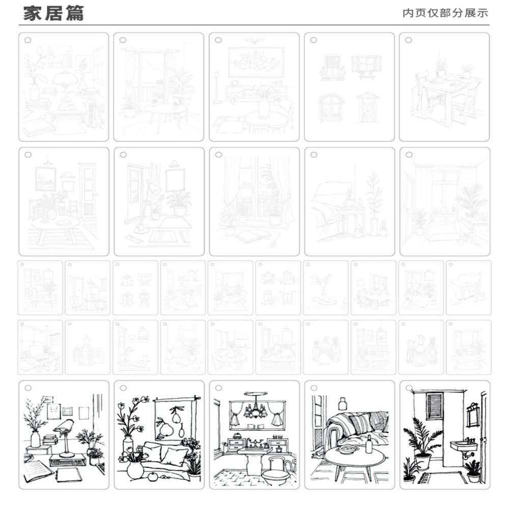 Coloring Book Portable Loose L - Art Sketchbook Ring incelemesi ve fiyatı