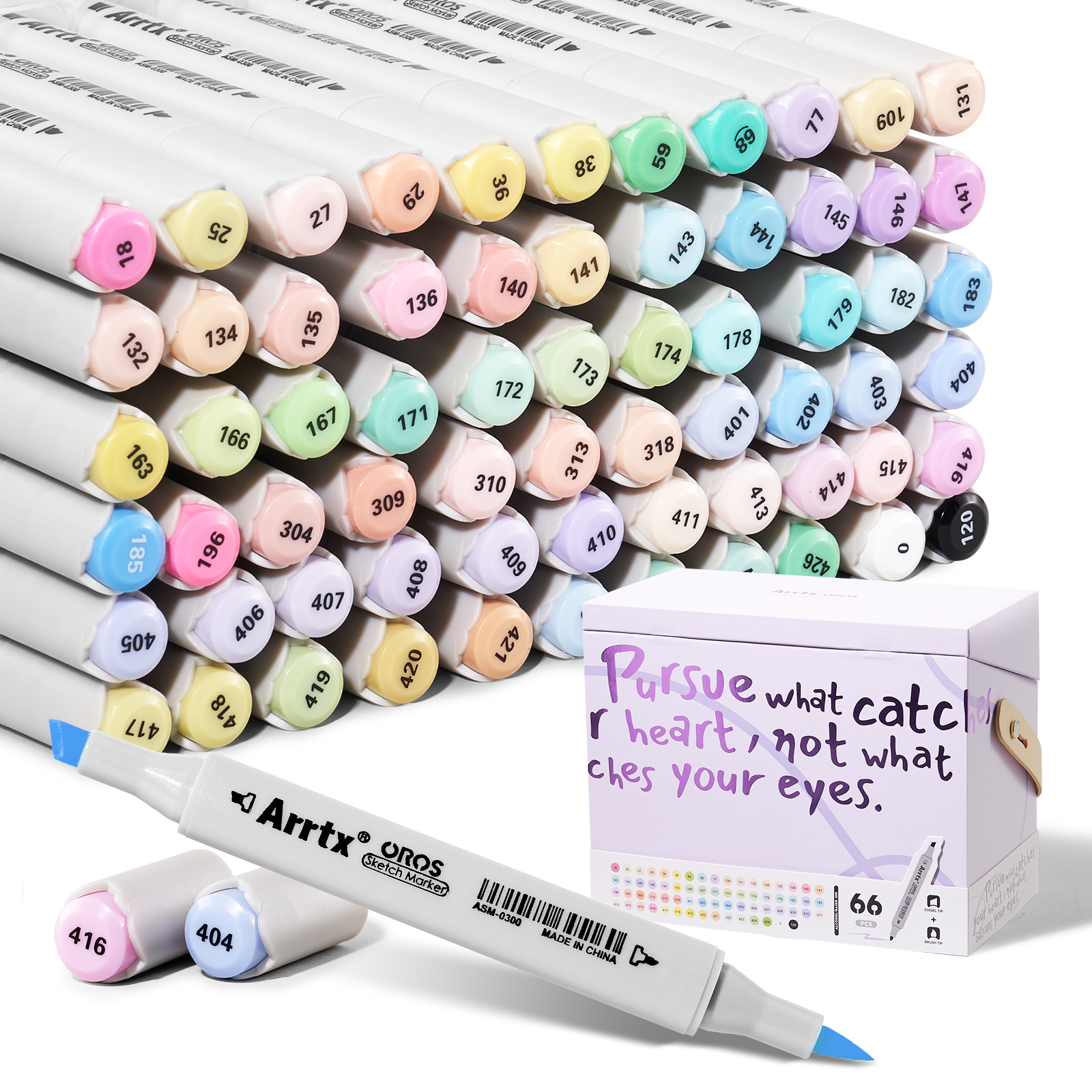 Arrtx Oros 66 Pastel Colors Al - Highlighter Set Pastel incelemesi ve fiyatı