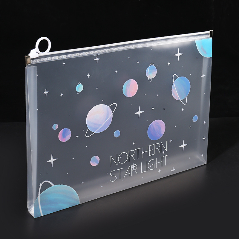 4/12pcs A4 Space Zipper Folder - Supply Of Office Stationery incelemesi ve fiyatı