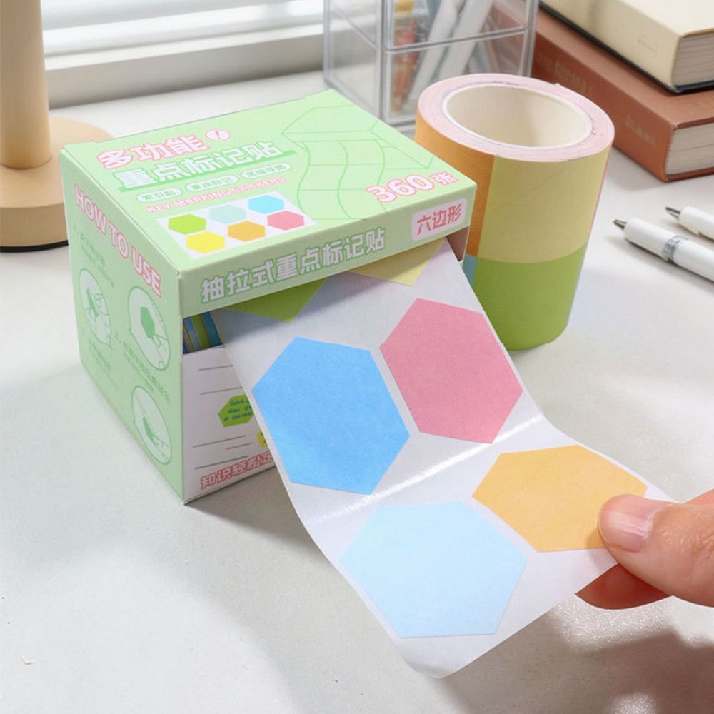 360pcs/Box New Multicolor Stic - Index Tab Divider incelemesi ve fiyatı