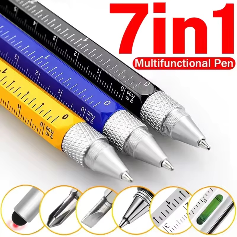 7 in 1 Multifunctional Pen Tou - Stationery Supply incelemesi ve fiyatı