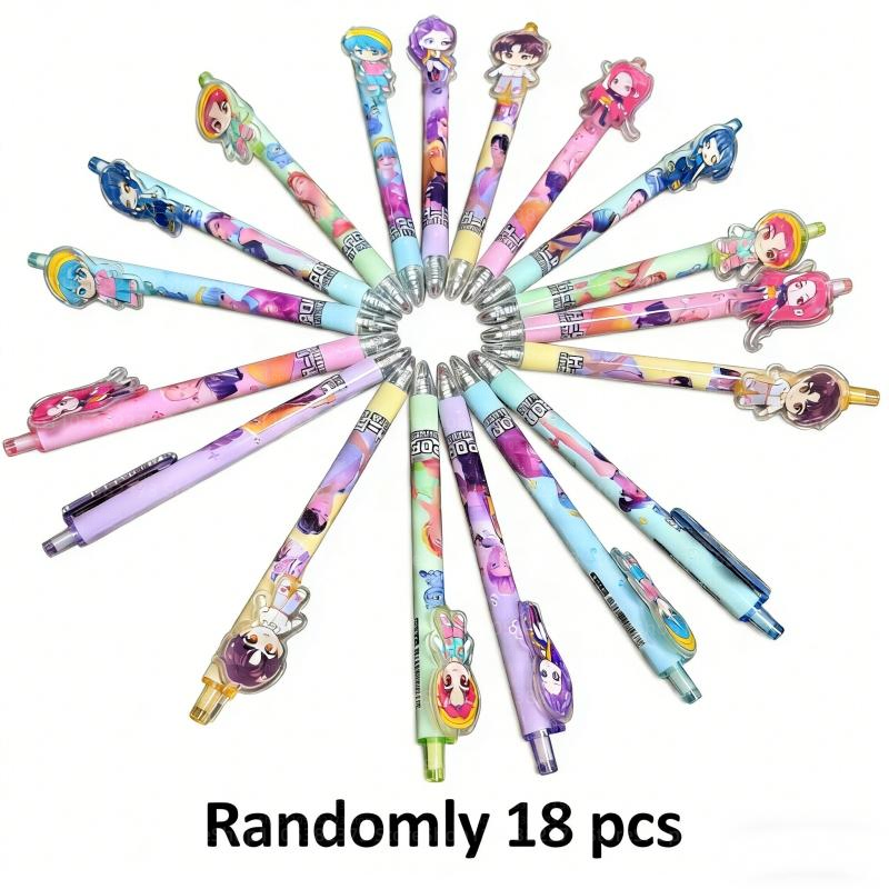 6/12/18Pcs 0.5mm Black Gel Pen - Gel Ink Pen Set incelemesi ve fiyatı