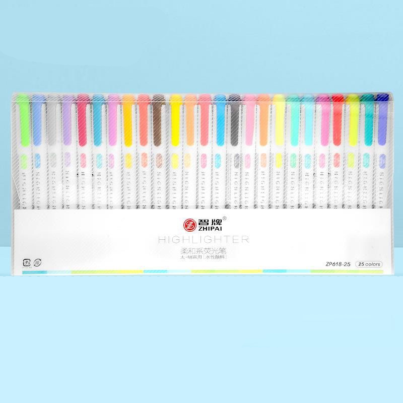25 Colors ZhiPai Highlighters  - Highlighter Set Pastel incelemesi ve fiyatı