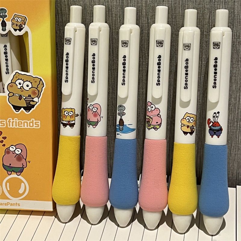 Kawaii Anime SpongeBob Press G - Gel Ink Pen Set incelemesi ve fiyatı