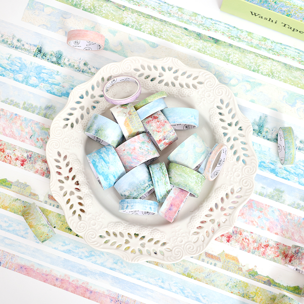 20 Rolls Vintage Garden Washi  - Stationery Supply incelemesi ve fiyatı